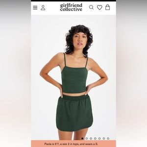 Girlfriend Collective Moss Devon Compressive Cami